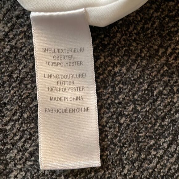 Hailey Logan By Adrianna Papell White Body Con Mini Dress - Picture 5 of 6